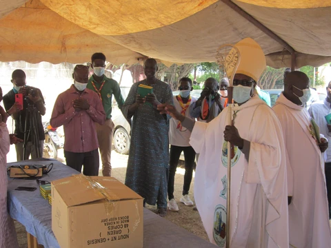 L'eveque Msgr André Gueye